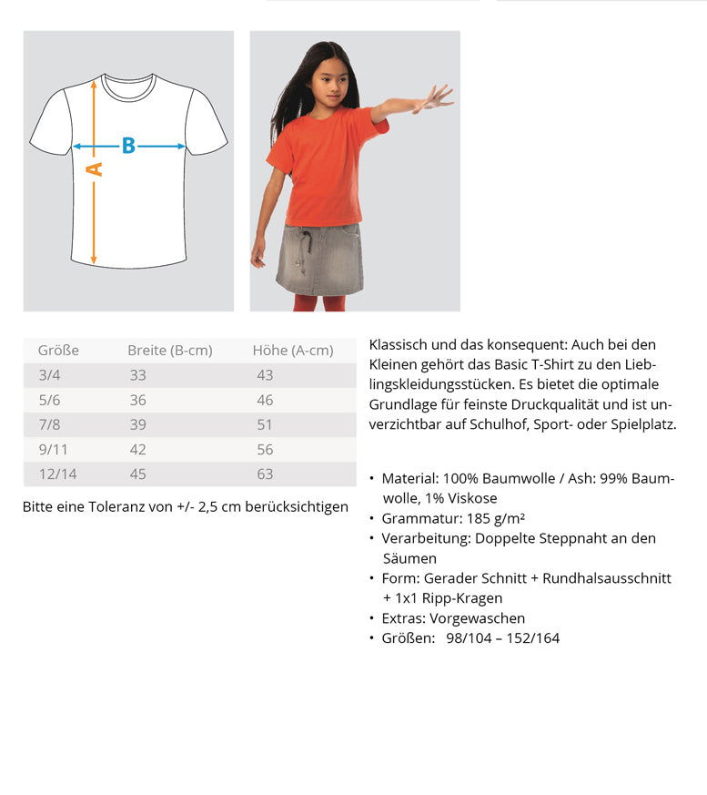 T-Shirt Mir Reichts Fußball | Kinder