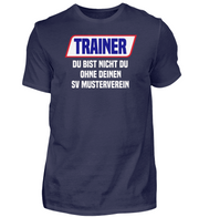 Fußball Trainer Verein Herren Shirt