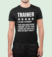 Fußball Trainer Sterne Herren Shirt