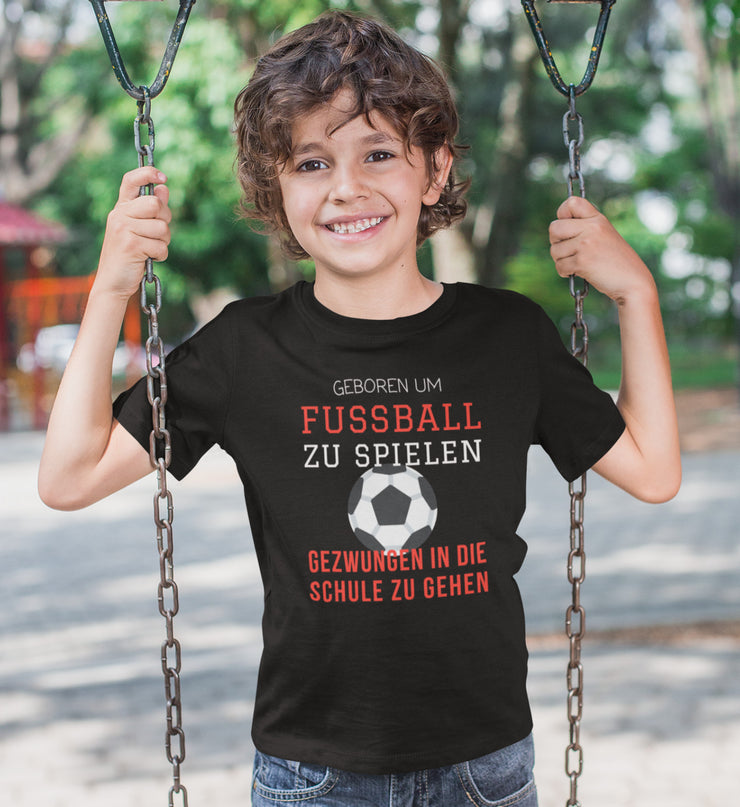 Fußball Schule Kinder Shirt