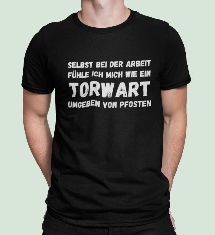 Torwart Pfosten Unisex Shirt