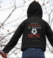 Fußball Schule Kinder Hoodie