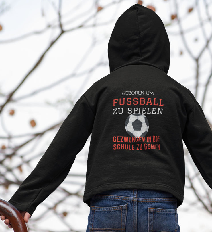 Fußball Schule Kinder Hoodie